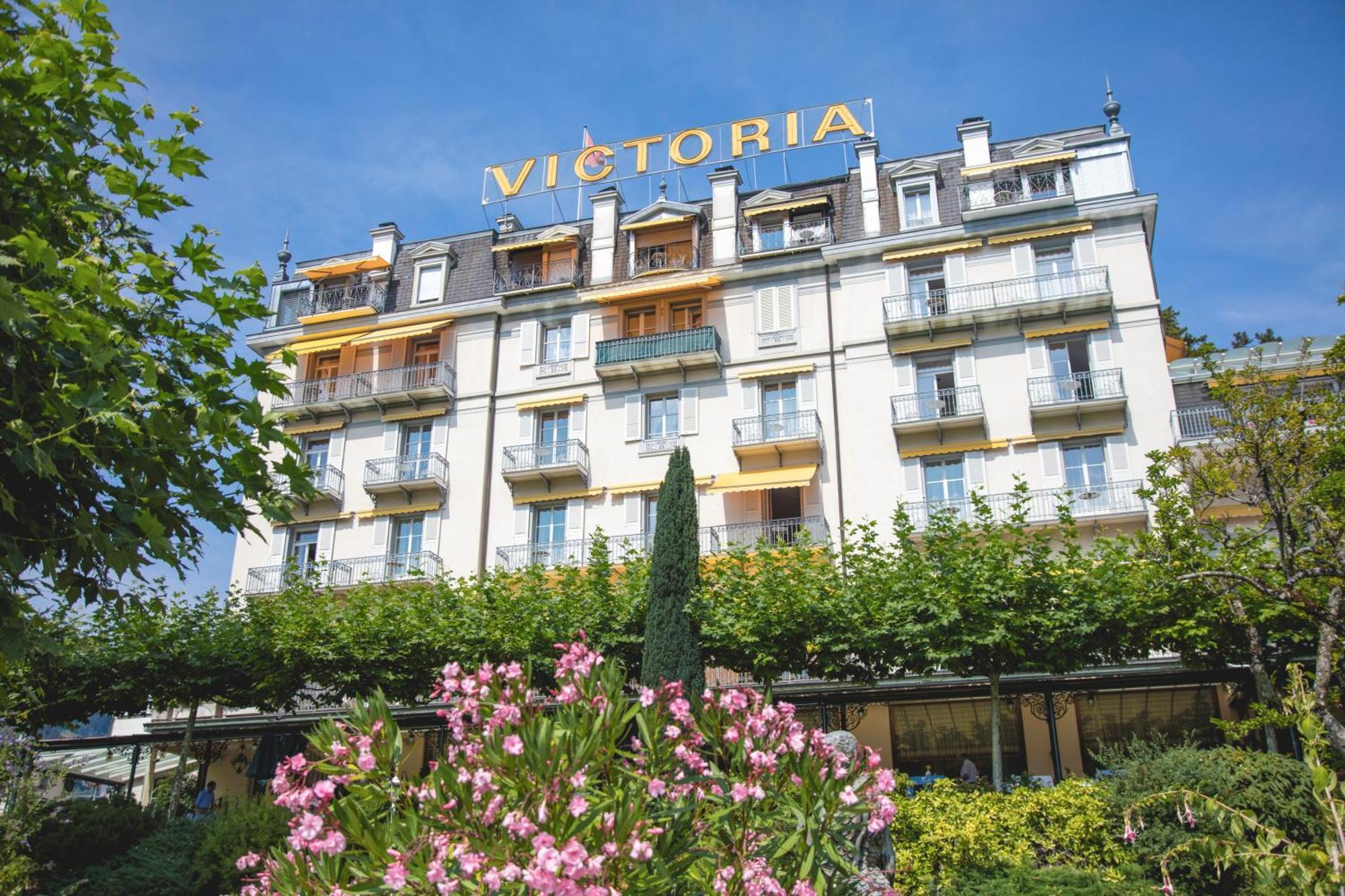 Hotel Victoria Glion Монтрё Экстерьер фото